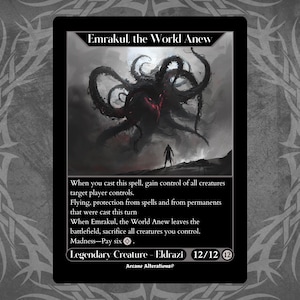 Emrakul, the World Anew - Full Art Custom Card
