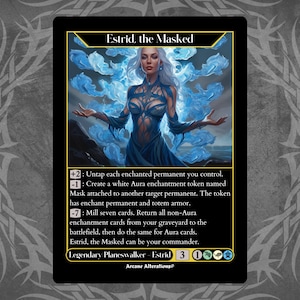 Estrid, the Masked - Full Art Custom Card
