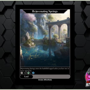 Verjüngende Federn - Full Art Custom Card
