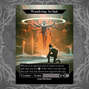 Archaïque errant / Explorez les vastes terres - carte personnalisée proxy pleine d'art