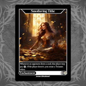 Smothering Tithe - Full Art Custom Card