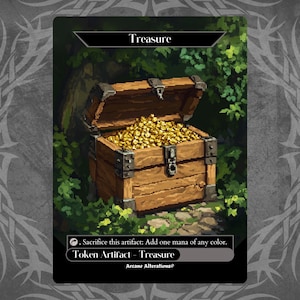Token do Tesouro - Proxy Full Art Carta Personalizada