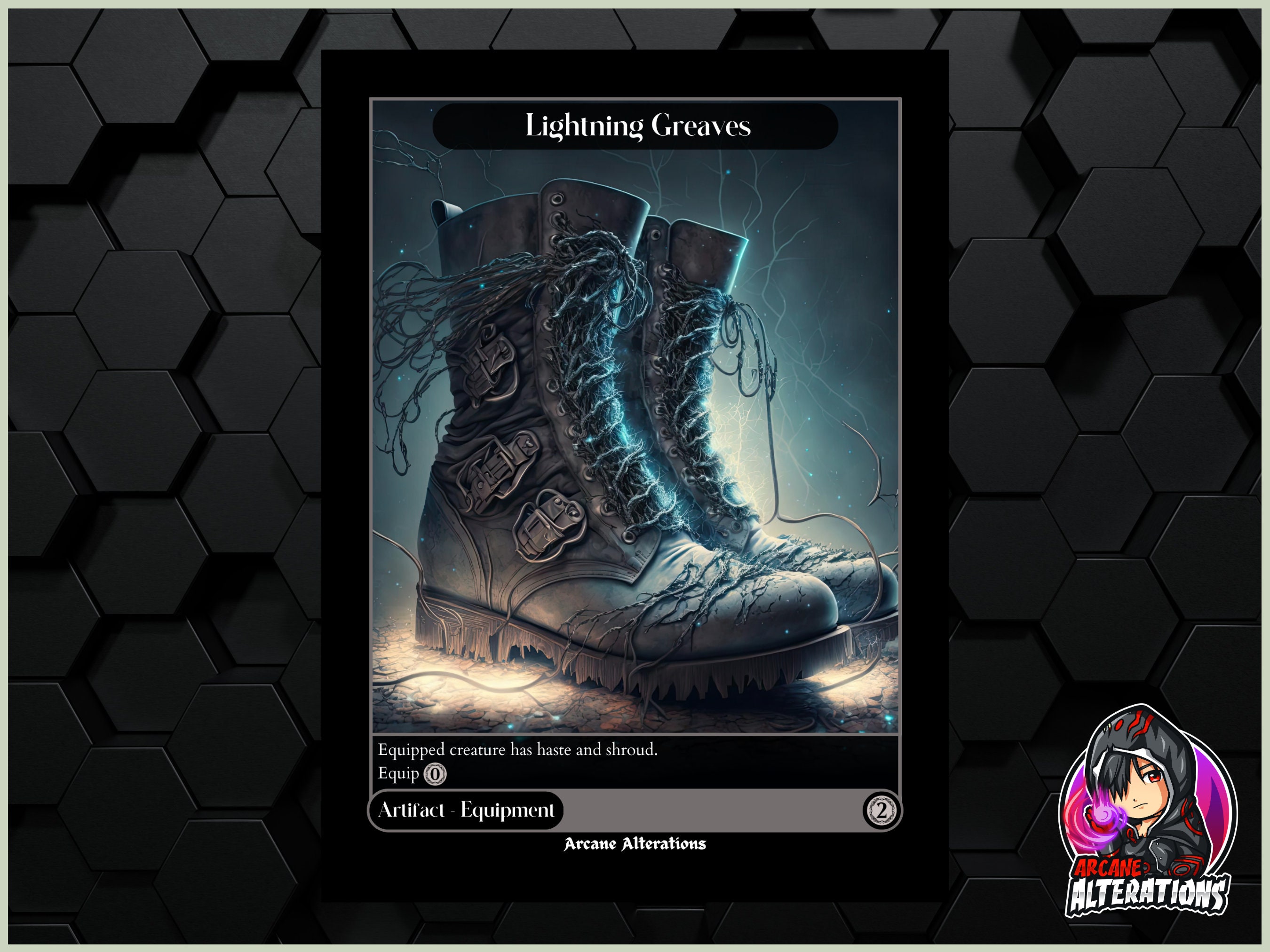 Lightning Greaves Proxy - Etsy