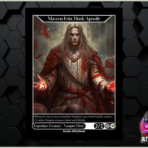 Mavren Fein, Dusk Apostle - Full Art Custom Card