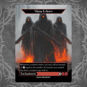 Mana Echoes - Proxy Full Art Carta personalizada