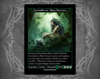 mtg maro card Magic: the Gathering - Molimo, Maro-Sorcerer Simon Dominic Power/Toughness*/* Legalities NOT LEGALStandard NOT LEGALFuture LEGALHistoric LEGALTimeless LEGALGladiator LEGALPioneer LEGALModern LEGALLegacy NOT LEGALPauper LEGALVintage LEGALPenny LEGALCommander LEGALOathbreaker NOT LEGALStandardbrawl LEGALBrawl NOT LEGALAlchemy NOT LEGALPauper Commander LEGALDuel NOT LEGALOldschool NOT LEGALPremodern NOT LEGALPredh Domain Territorial Maros power and toughness are each equal to twice the number of basic land types among lands you control MTG Greensleeves, Maro-Sorcerer NM, Toys
