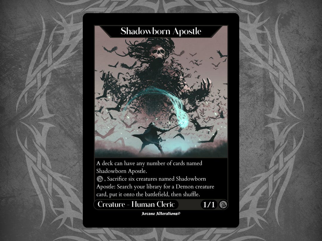 shadowborn apostle 影生まれの使徒 FOIL secret Shadowborn Apostle | Magic 2014 | Star City Games
