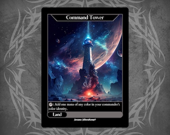 Command Tower - Full Art Custom Card