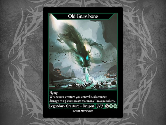 Old Gnawbone - Full Art Custom Card - Etsy