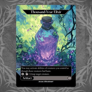 Thousand-Year Elixir - Proxy Full Art Custom Card