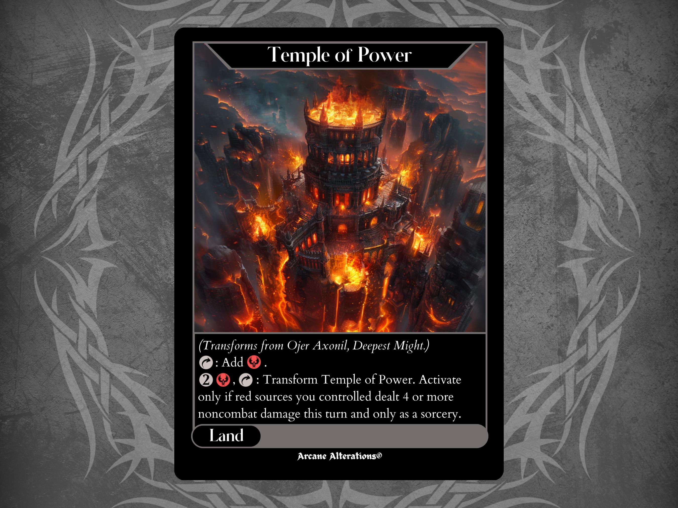 Ojer Axonil, Deepest Might - Full Art Custom Card - Etsy