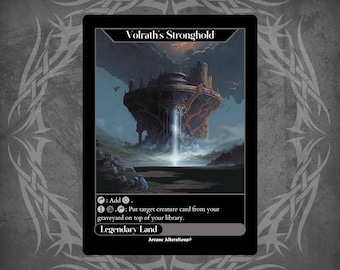 Volrath's Stronghold (custom Card Alternate Art) - Etsy