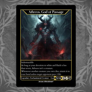 Atheros, Gott der Passage - Full Art Custom Card