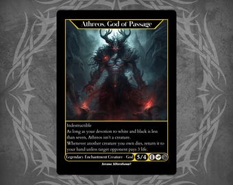 Athreos, God of Passage - Full Art Custom Card