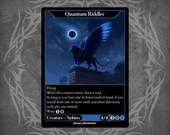 Quantum Riddler | Proxy Card - Etsy