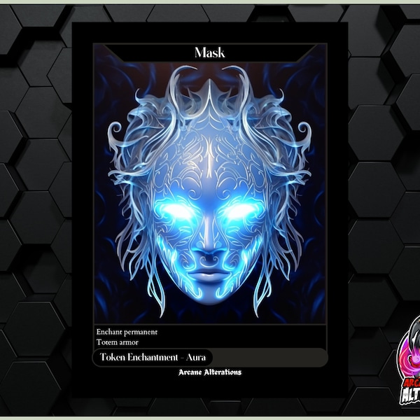 Mask Token - Full Art Custom Card