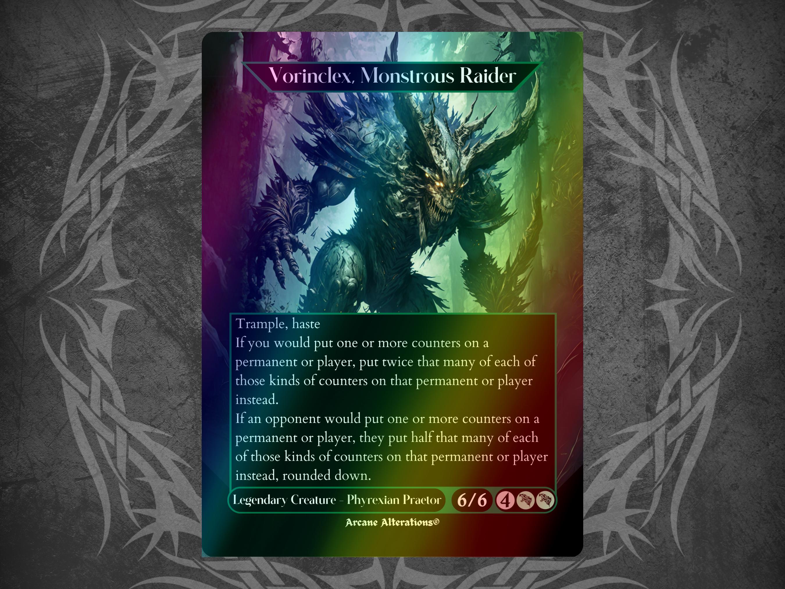 mtg monstrous cards Monster, 23 put that one into the graveyard Monstrous Onslaught