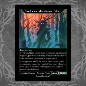 Vorinclex, Monstrous Raider - Full Art Custom Card
