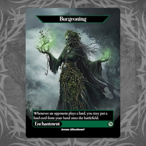 Burgeoning Mtg - Etsy