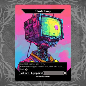 Skullclamp - Proxy Full Art Custom Card