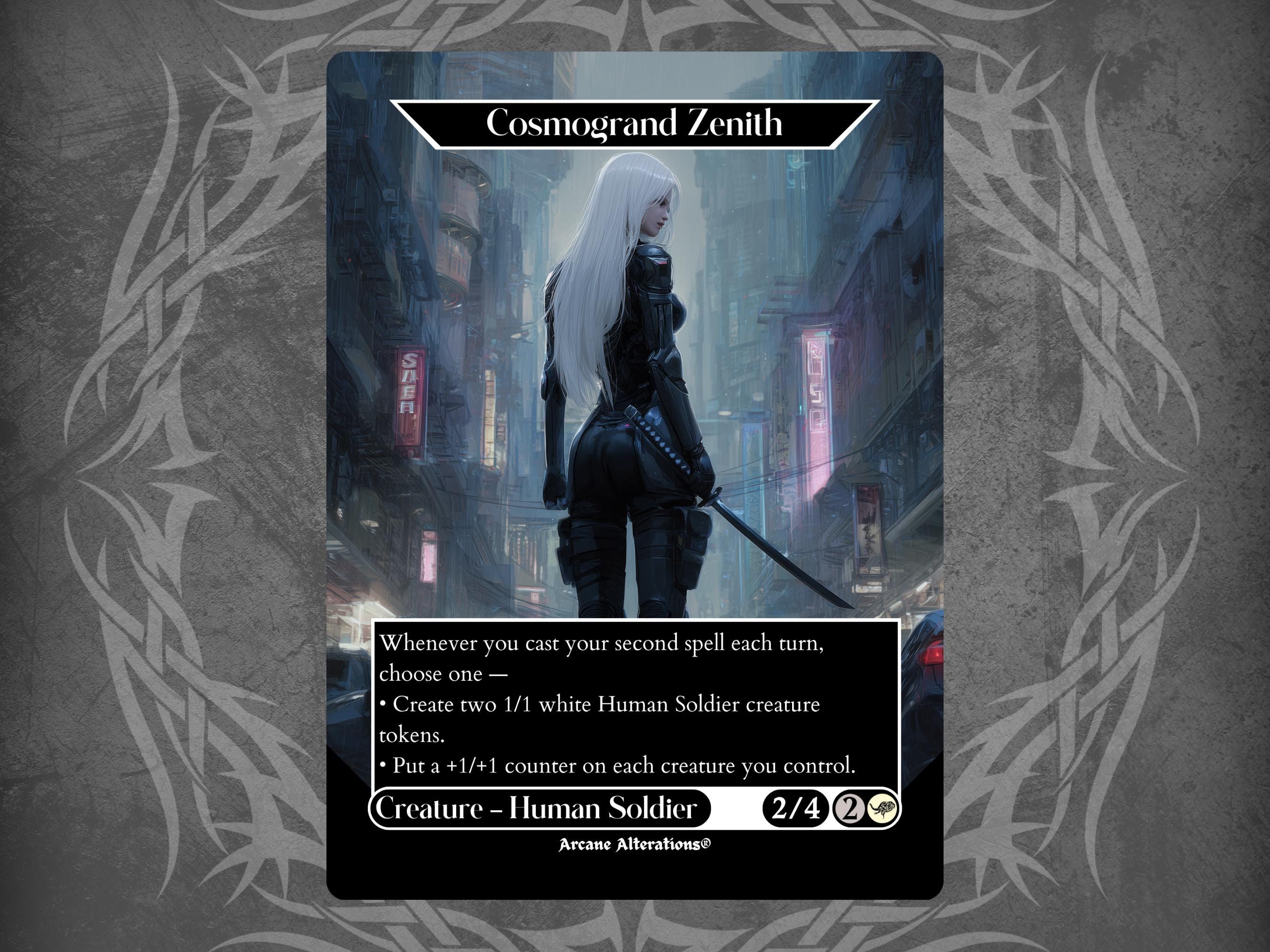 Cosmogrand Zenith - Proxy Full Art Custom Card - Etsy