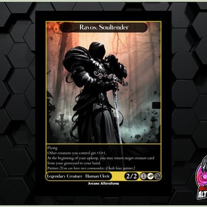 Ravos, Soultender - Full Art Custom Card