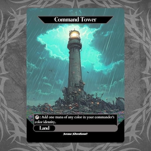 Command Tower - Proxy Full Art Custom Card