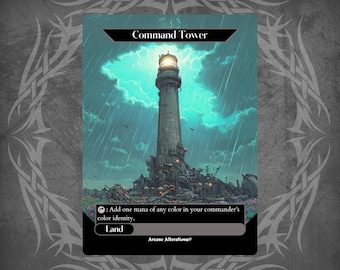 Command Tower - Proxy Full Art Custom Card