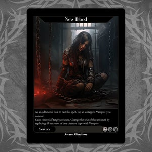 New Blood - Full Art Custom Card