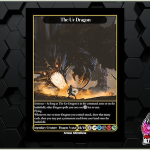 The Ur-Dragon - Full Art Custom Card