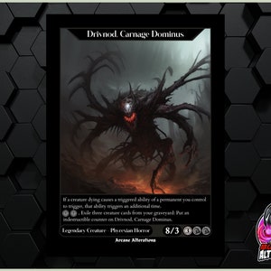 Drivnod, Carnage Dominus - Full Art Custom Card