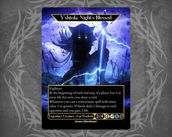 Y'shtola, Night's Blessed - Proxy Full Art Custom Card