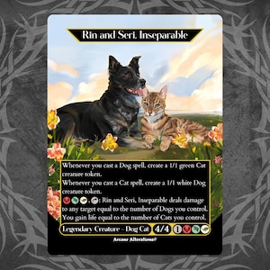 Rin and Seri, Inseperable - Proxy Full Art Custom Card