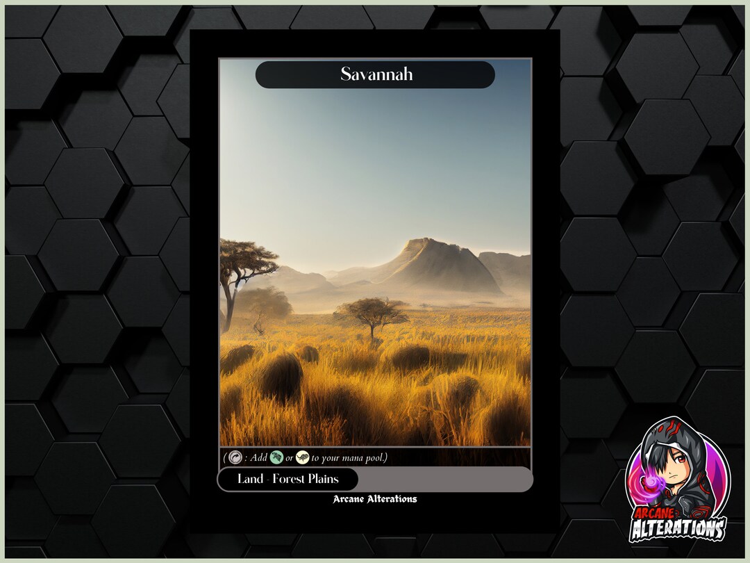 Savannah - Full Art Custom Card - Etsy