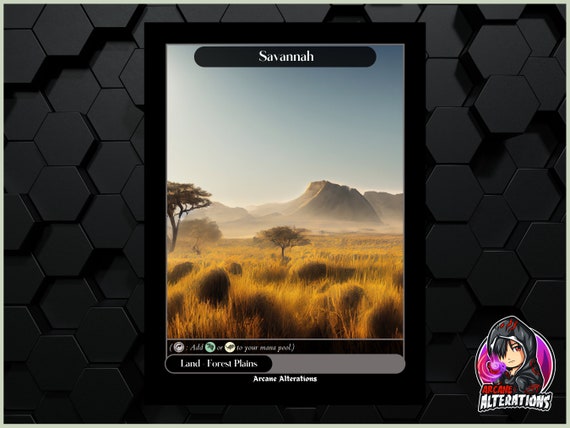 Savannah - Full Art Custom Card - Etsy