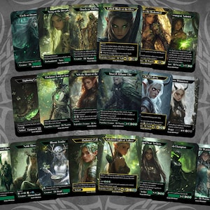 Elves of Deep Shadow Altered Full Art MTG Magic Commander