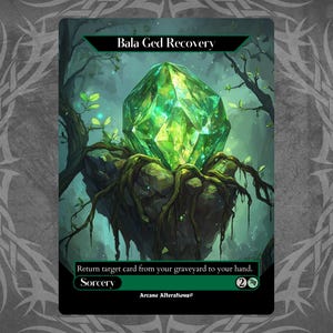 Bala Ged Genesung / Bala Ged Sanctuary - Proxy Full Art Kundenspezifische Karte