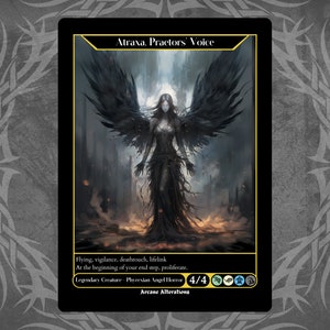 Atraxa, Praetors 'Voice - Full Art Custom Card