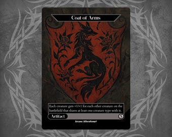 mtg cards like coat of arms SLD #1712 holo from Secret Lair Drop (SLD) Proxy Dunno how to count no more MtG The Lost Caverns of