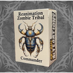 The Scarab God Zombie Tribal Reanimation Commander Deck Fully Customized