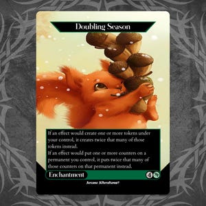 Doubling Season - Proxy Full Art Custom Card
