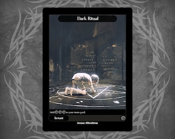 Ritual Sombrio - Carta Personalizada com Arte Completa