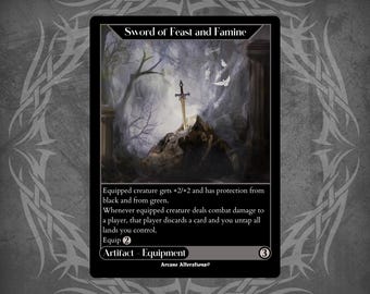 Sword of Feast and Famine Double Masters Magic the Gathering 2022