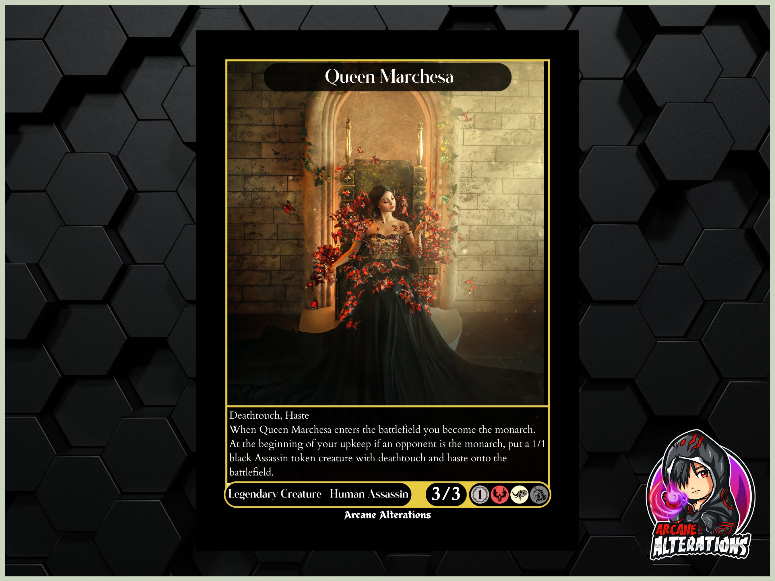 Queen Marchesa Full Art Custom Card - Etsy