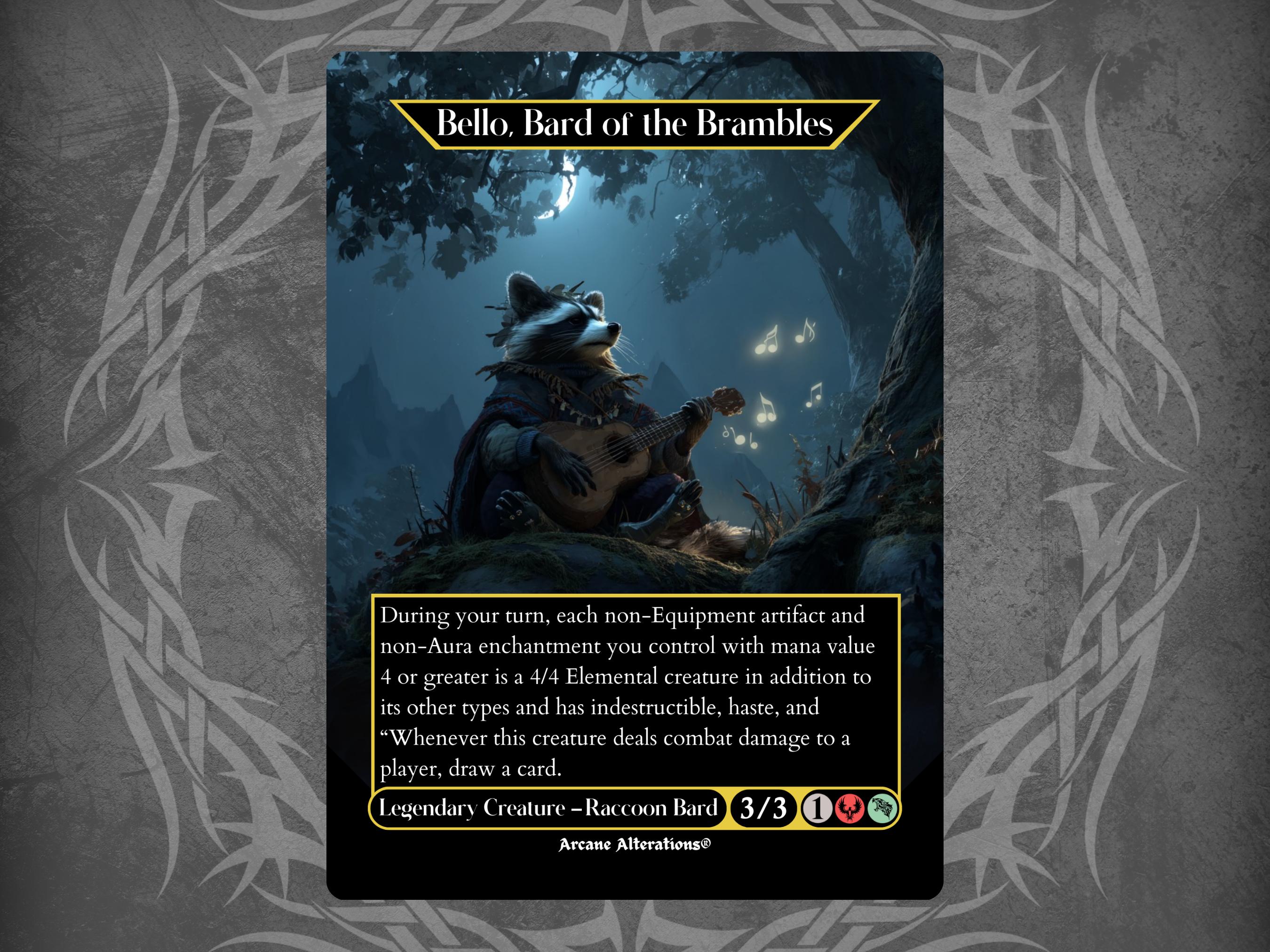 Bello, Bard of the Brambles - Etsy Canada