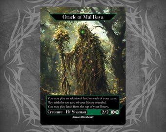 Oracle of Mul Daya - Proxy Full Art Custom Card