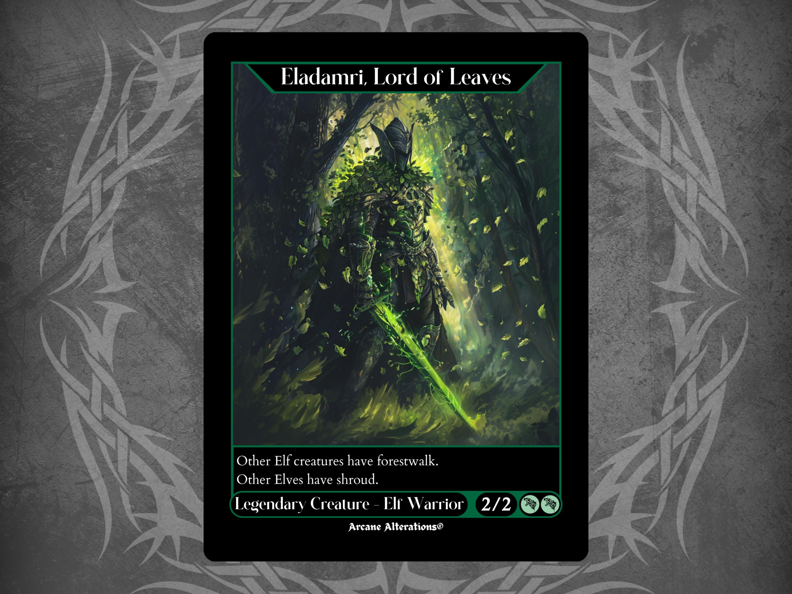 葉の王エラダムリー/Eladamri, Lord of Leaves 英語2枚 Questions about Eladamri, Lord of Leaves : r/mtg