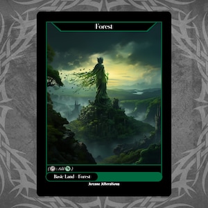 Basic Forest - Full Art Custom Card
