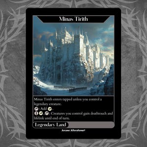 minas morgul mtg card Minas Morgul main image 0