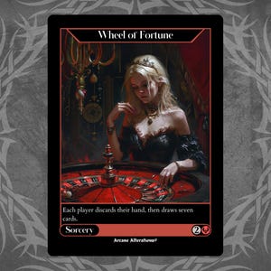 Wheel of Fortune Mtg - Etsy Wheel of Fortune Mtg - Etsy
